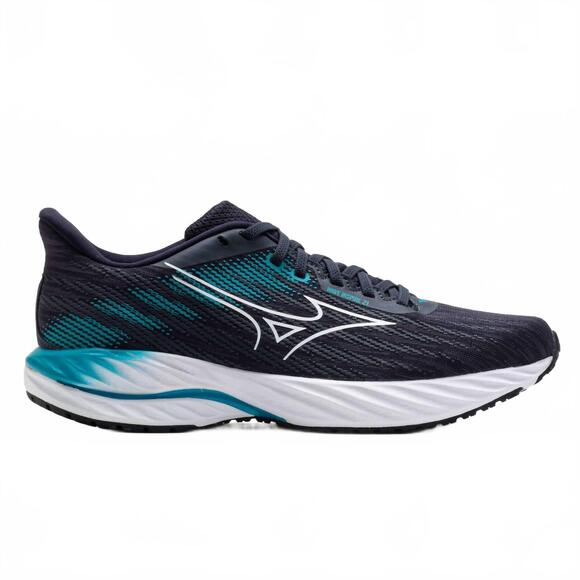NEW MIZUNO men's wave inspire 21 running shoes in odyssey grey/white